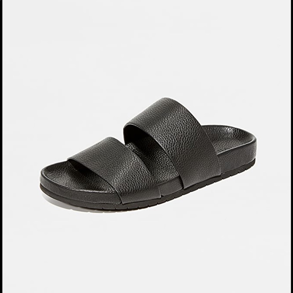 Vince Georgie Two Band Slide Sandals